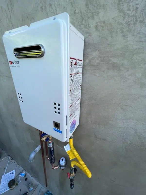 Tankless water heater installation for Riverside Village of Church Creek homes